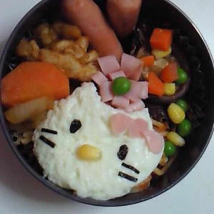 白身で キティちゃん キャラ弁 レシピ 作り方 By 楽天レシピ 白身で キティちゃん キャラ弁 レシピ 作り方 By 楽天レシピ